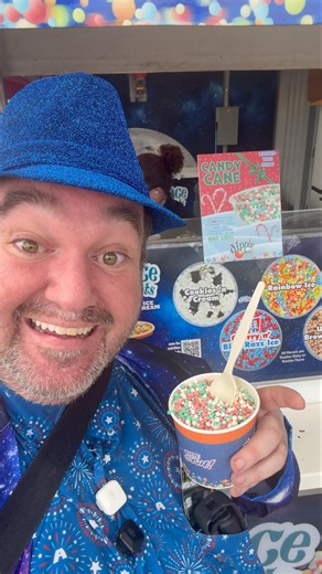 I FINALLY Found The Peppermint Stick/ Candy Cane Dippin' Dots! #dippindots