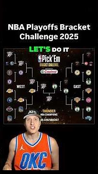 NBA PLAYOFFS BRACKET CHALLENGE: 2025 NBA PLAYOFF PICKS