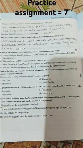 Class 9th module 1 practice assignment 7 BBC Compacta unseen passage....