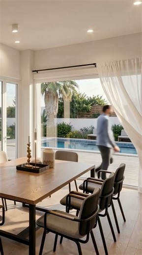 Dining Room modern animation house design