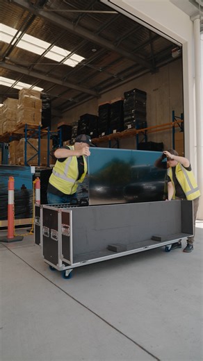Dual 70-80 Inch TV Road Case