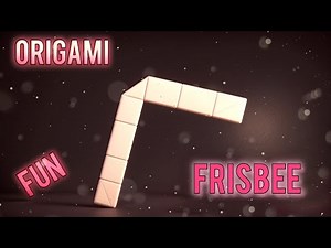 Make a fun and easy paper frisbee in no time! | Simple frisbee tutorial for all ages