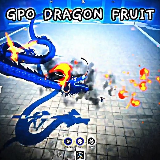Gpo Dragon Fruit Vs Blox Fruits Dragon Fruit #bloxfruits #roblox