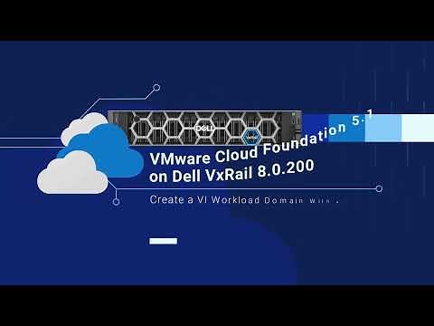 VCF on VxRail – Create VI domain (vSAN ESA, custom networking)