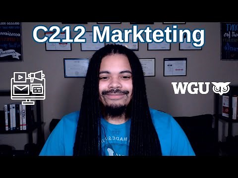 WGU | C212 Marketing ✅