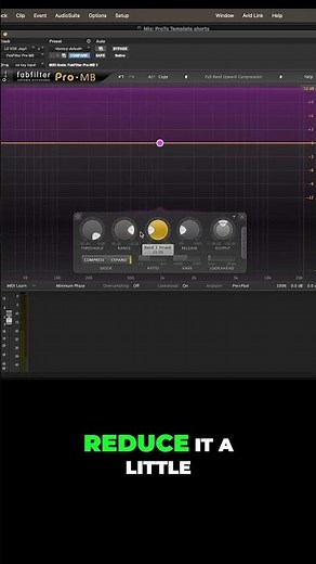 Vocal Clarity: FabFilter Pro-MB Upwards Compression Trick