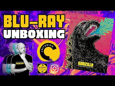 GODZILLA SHOWA ERA COLLECTION - Criterion Blu-ray Unboxing & Review