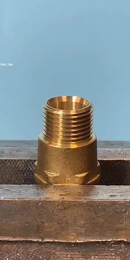 Brass Pipe Fitting Cleaning and Restoration Process