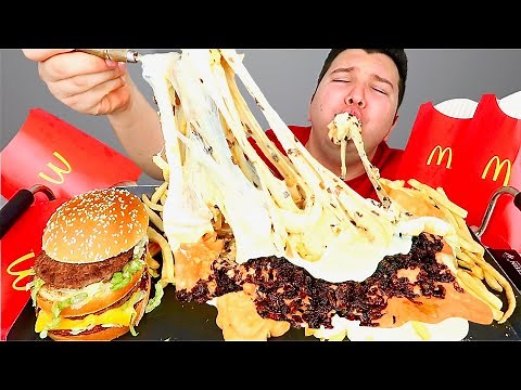 MCDONALD'S ANIMAL STYLE FRIES • Mukbang & Recipe