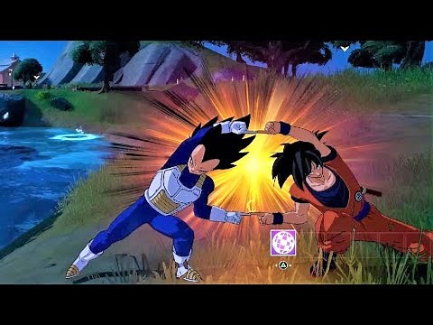 Goku & Vegeta Fusion Ha emote! Plus Charging Up (Super Saiyan) - Fortnite x Dragon Ball Super