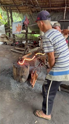 salah satu jenis bahan baku pengrajin pandai besi didesaku #new #nature