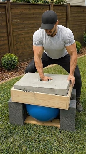 This Yoga Ball Concrete Sink Hack Is Genius #DIY #hacks