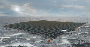 Floating Solar Array Is Designed To Take The Rough Stuff - CleanTechnica