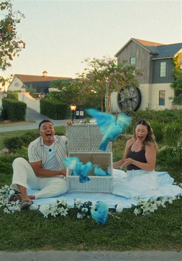 Baby Boy Gender Reveal Photographer POV — Phoenix Gender Reveal Shoot