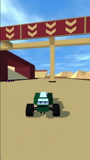 Is this shortcut faster? #polytrack #shorts #gaming #racinggames #speedrun #speedruning #shortcut