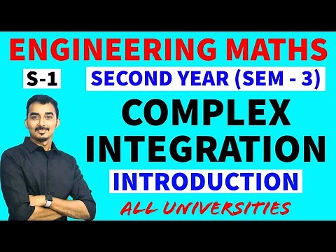 COMPLEX INTEGRATION | LINE INTEGRAL | S-1 | ENGINEERING SECOND YEAR | SAURABH DAHIVADKAR | GATE MATH