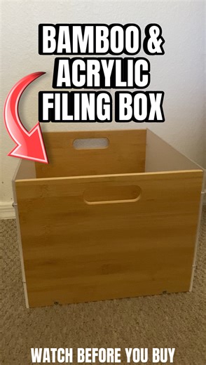 Watch Watch This Before You Buy This Filing Box! on Amazon Live