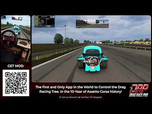 Drag Racing Mod Working Lights Tree Assetto Corsa DragRacePro #assettocorsa #simracing