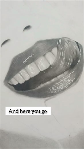 How To Draw Realistic Lips #realisticlips #shortsdrawing