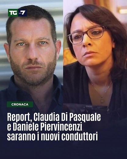 Report, Claudia Di Pasquale e Daniele Piervincenzi saranno i nuovi conduttori