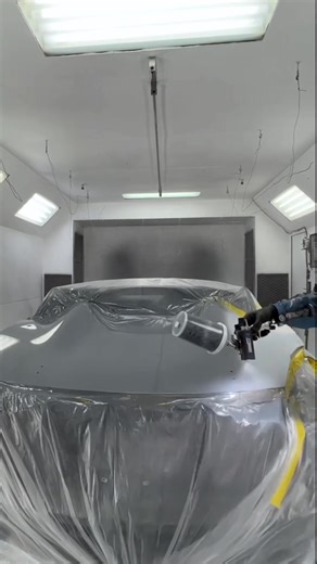 CUSTOM PAINT JOB ON CAR. PONTIAC SOLSTICE REPAIR #paint #satisfying #car #bodywork #paintrepair #bodyshop #carrepair #carpaint #autobody | AUTO PAINT & BODY