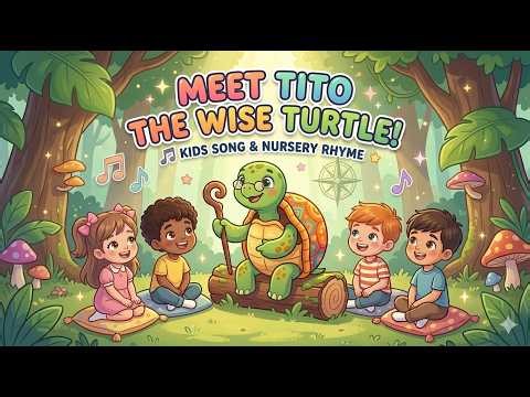 Slow, Slow, Slow We Go! 🐢 Tito the Happy Turtle Song