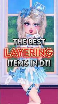 HOW TO LAYER in DTI! Best Items to Layer With || #dti #dresstoimpress #dresstoimpressroblox #roblox