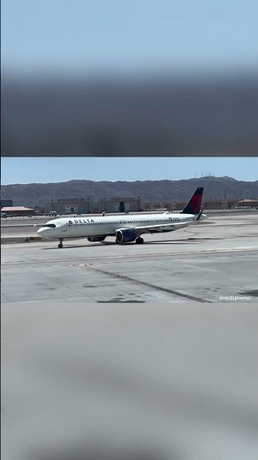 Delta Air Lines A321 NEO About to Turn into its Gate at PHX.