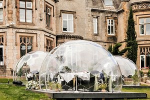 Dining domes in grounds of popular hotel to beat summer washout