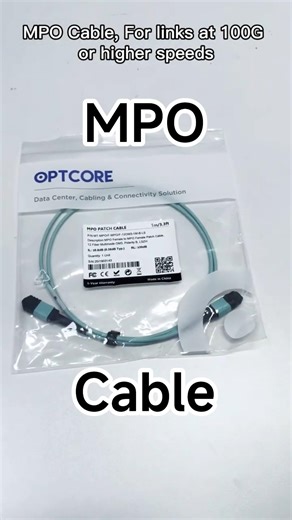 MPO Cable#networking #tech #fiber #osfp #qsfp #intro