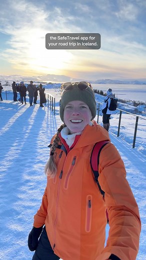 22K views · 295 reactions | BEST travel advice for a winter road trip! ☃️ Download the free SafeTravel app to your smartphone and use it to keep an eye on the road conditions  Check your route in the morning and during the day, as the weather tends to change a lot over a day in Iceland ️路‍♀️ Filmed in February 2024 by Mosfellsheiði and in Þingvellir | Guide to Iceland | Facebook