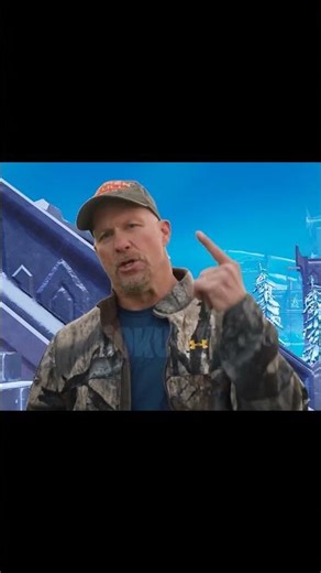 Steve Austin does a Stone Cold Stunner in Fortnite! #shorts