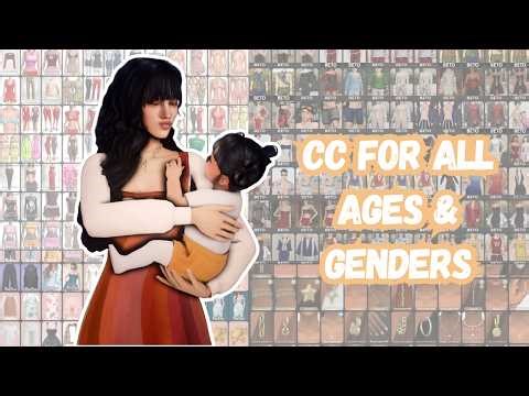 2000+ CC FOLDER FOR ALL AGES & GENDERS (The Sims 4)