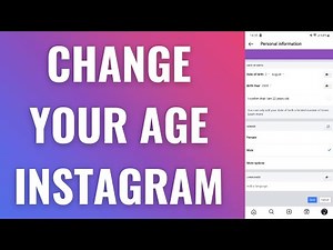 How to Change Your Age on Instagram (2023)