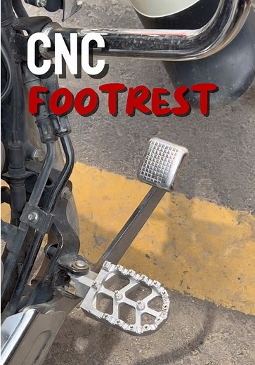 CNC Footrest for Crossfire 250 & CROSS X — De Blaze Nepal
