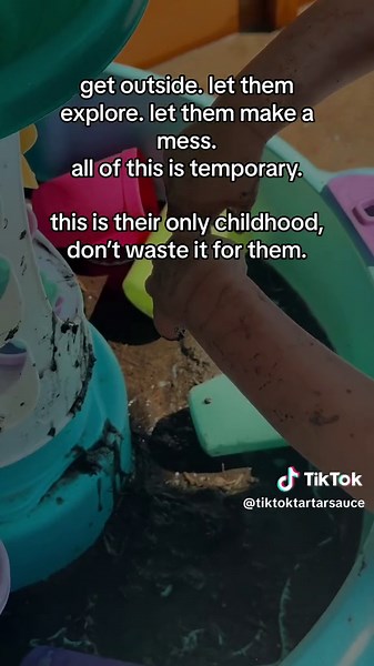 my mud lovin, puddle jumpin, barefoot walkin girl 💕 #toddlersoftiktok #momsoftiktok #outside #childhood #messy #letthembelittle