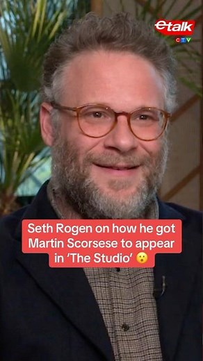 Seth Rogen on how he got Martin Scorsese to appear in ‘The Studio’ 😮
