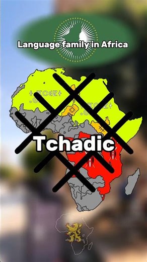 Language family in Africa #map #fyp #mappingshorts #shorts #africa #aksel_mapper_ytb