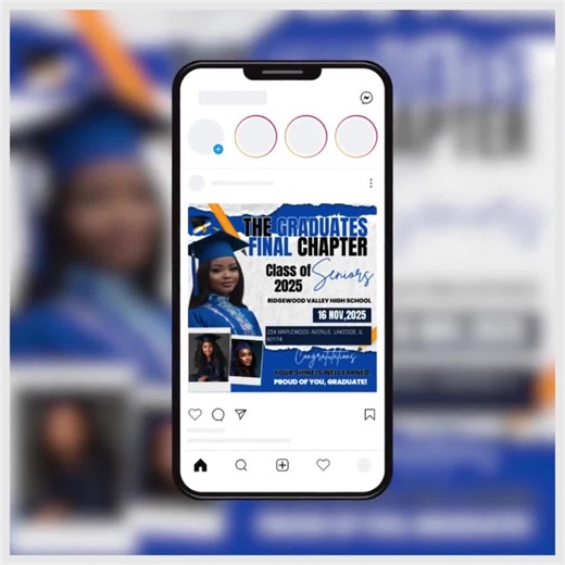 Graduation Invitation Flyer, Graduation Party, Class of 2025 Flyer, Graduate Flyer, Graduation Party,graduation Invitation Template - Etsy