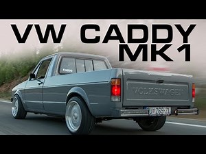 From Rusty Relic to Dream Pickup: VW Caddy MK1 Transformation! [ENGLISH SUB]