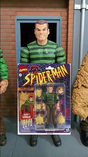Marvel Legends Sandman Toybiz and Hasbro!