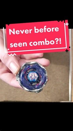 INSANE NEW COMBO!!! 🔥 I've never seen this been done before... have you?! 🤯🔥 #bey #beytok #beyblade #beyblades #beyblademetal #metal #beyblademetalfight #beyblademetalfusion #beyblademetalseries #beyblade4d #beyblader #fusion #takaratomy #metalseries #UK #nostalgia #old #combo #death #bang #pegasus #new #neverbefore #4d #battle