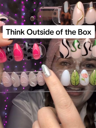 26 nails? Sooo many possibilities! I love to mix and match my nails and create my own manicure look. It's a great way to use extra nails or the nails thataube you couldn't reuse all of. Mix and match them and create accent nails It's so much fun! @Glamnetic #diynailsathome #mixandmatchnails