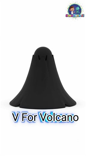 V: Learn ABC 🌋 | "V" is for Volcano | A to Z Series Part [22/26]