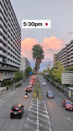 Beautiful day in Japan 🇯🇵 5:30 pm #japantravel
