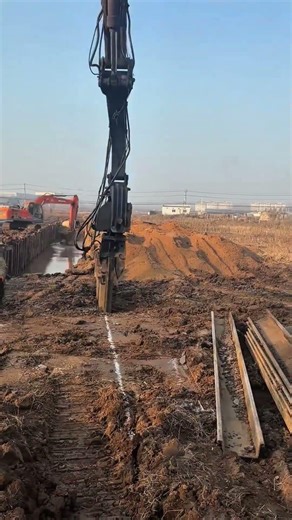 Sheet Pile Driving: Building Water Control Structures