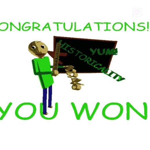 Baldi's Basics Ending Edit