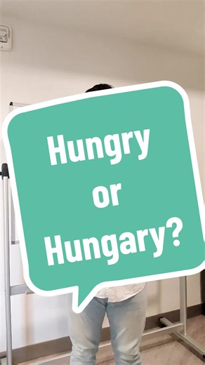 How do we pronounce the words Hungry and Hungary? Check out this video for the answer. Stay tuned for more pronunciation videos and remember to visit our website and social medias to join our Free English Club. #englishlesson #englishpronunciation #englishpractice #englishlearningonline #pronunciationlesson #englishlearner #englishteacher #fyp #mypronunciationclub #hungry #hungary