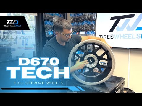 🔥 Fuel Off-Road D670 Tech Wheel | Clean, Aggressive Look for Your Build!