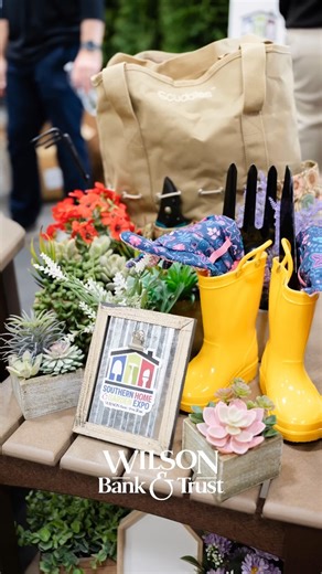 From start to finish, the Southern Home & Garden Expo delivered! 🌼 🏡 A sold‑out show with 3,700 attendees and 130 local experts made this an incredible community event. We’re grateful for everyone who helped bring it to life! | Wilson Bank & Trust